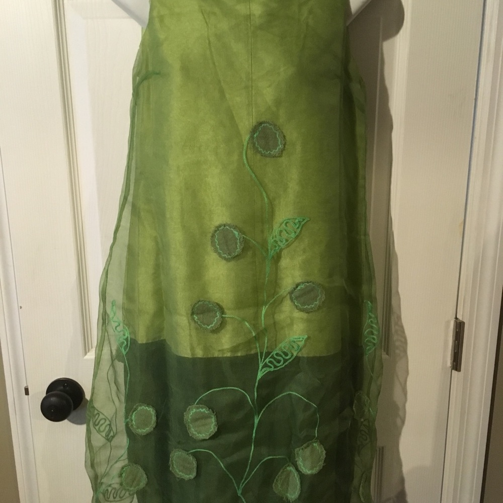 Rare vintage Pinco Pallino green dress